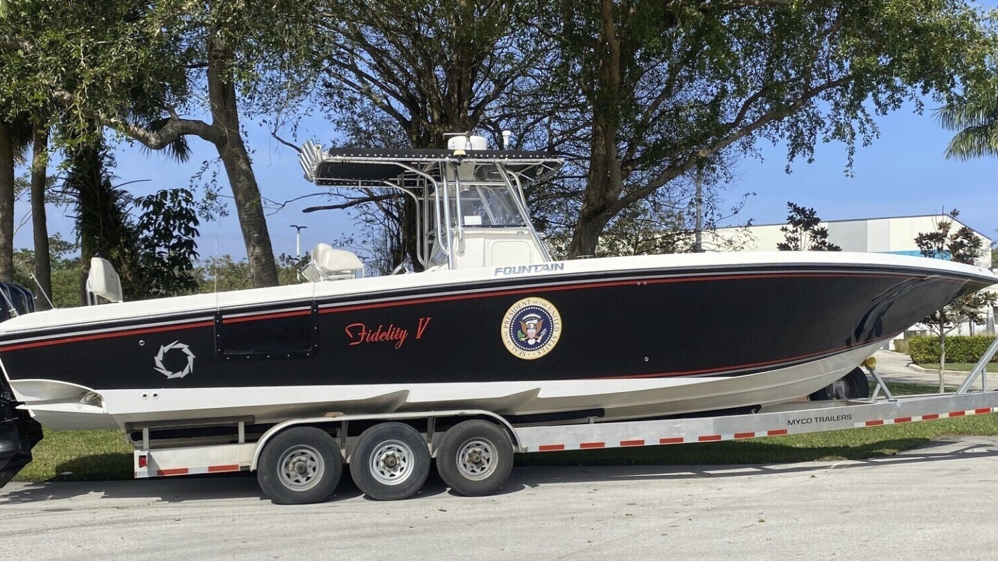 Feel the need for speed? Late president’s 75-mph speedboat is up for auction