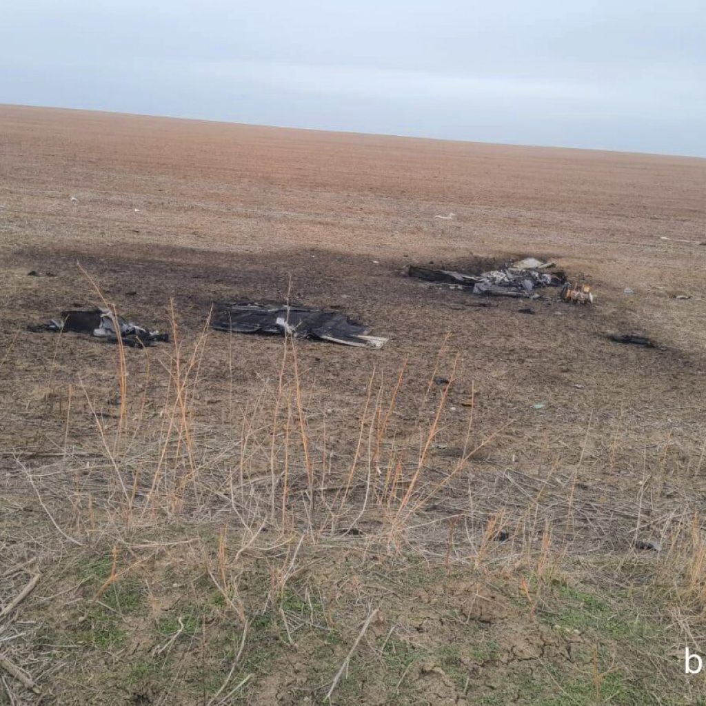 Moldova destroyed explosives found in a Shahed drone that strayed from the war in Ukraine