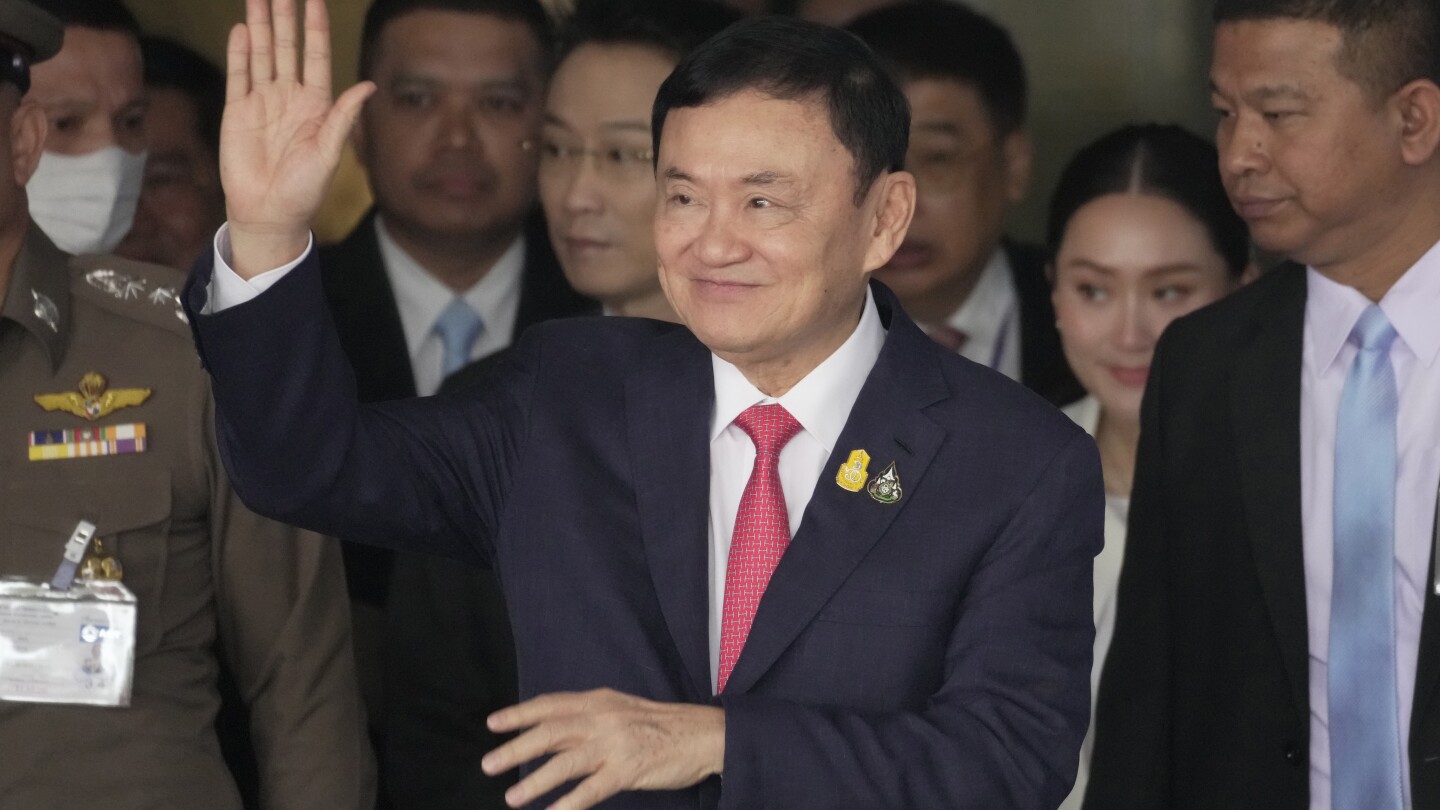 Jailed former Thai PM Thaksin gets parole, capping a reconciliation with military that ousted him