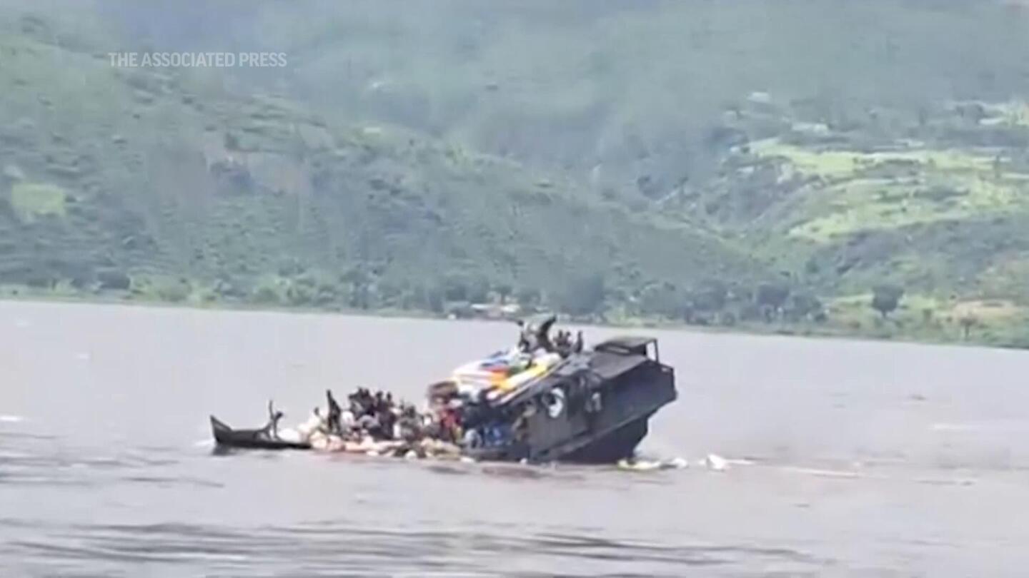 Officials say 2 boats collide on Congo River but give conflicting accounts on deaths | AP News