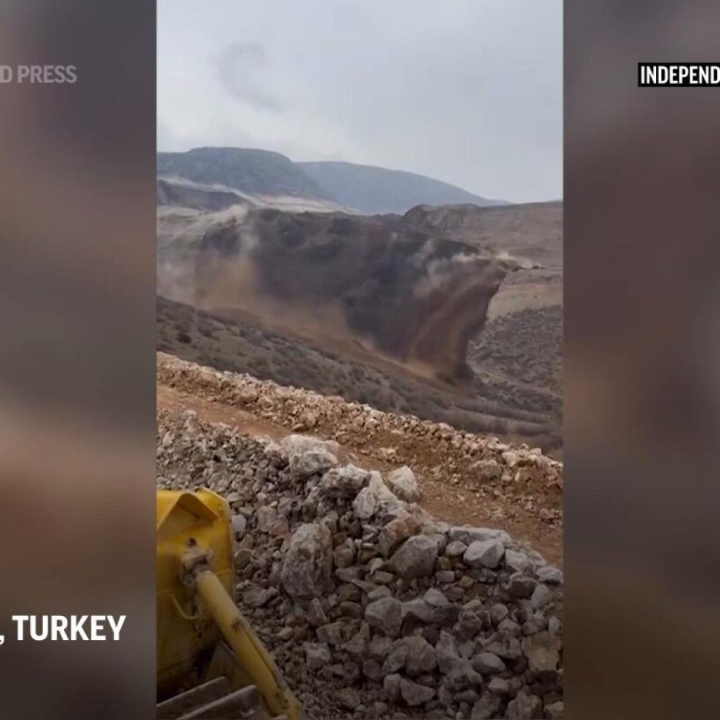 9 gold mine workers are missing in Turkey after a landslide that carries environmental risks | AP News