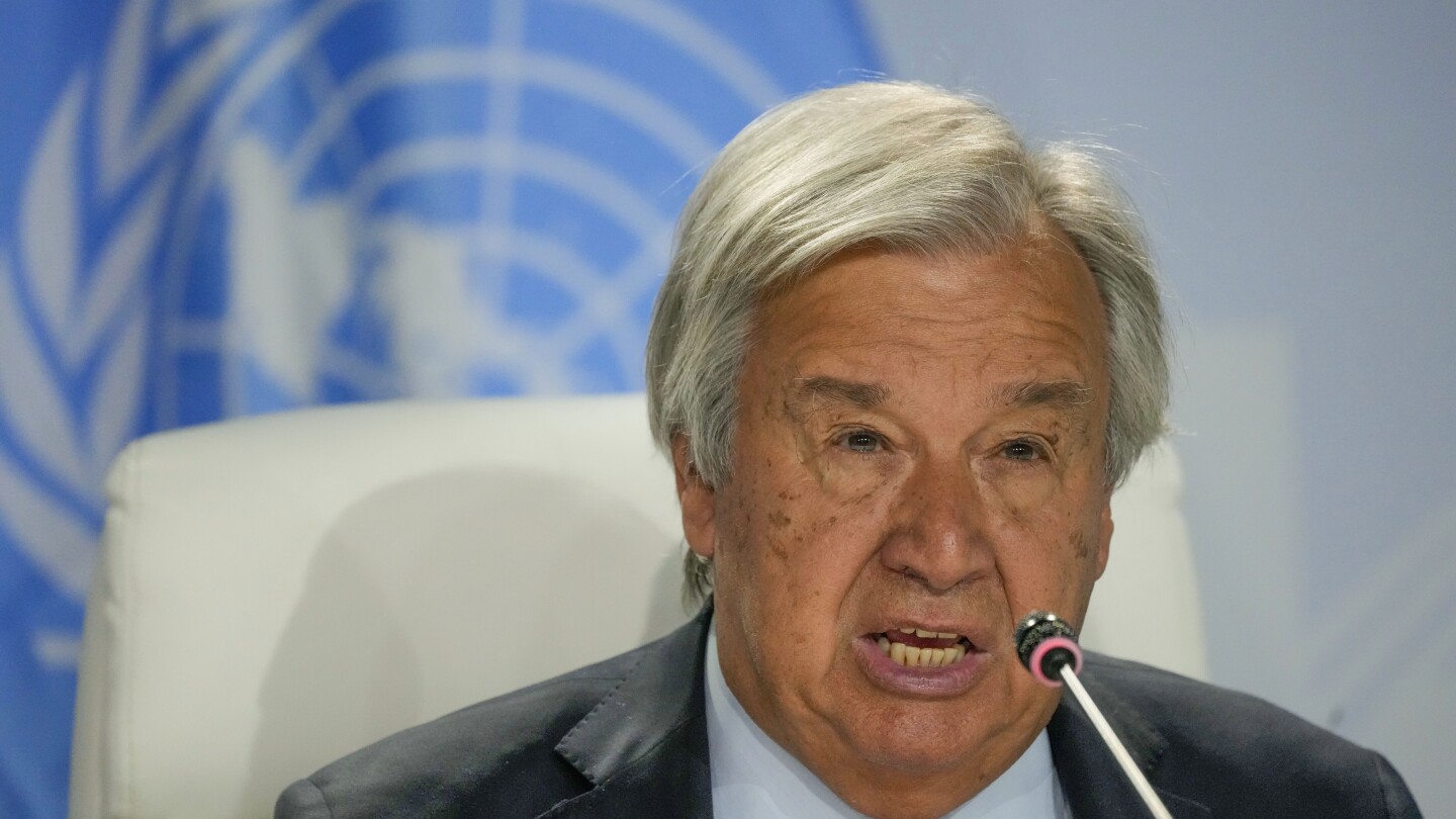 UN chief warns climate chaos and food crises threaten global peace: ‘Empty bellies fuel unrest’