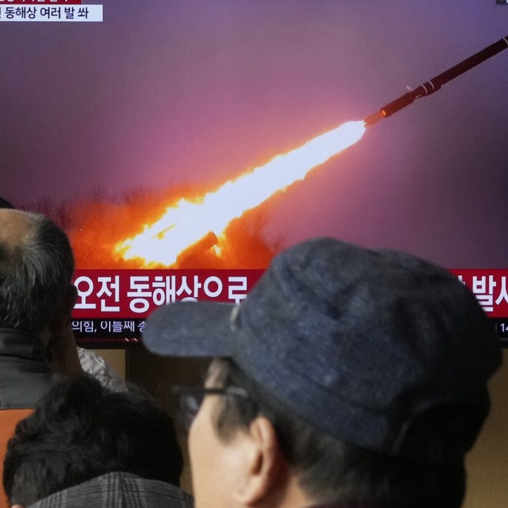 South Korea says North Korea has fired cruise missiles, adding to provocative run in weapons tests