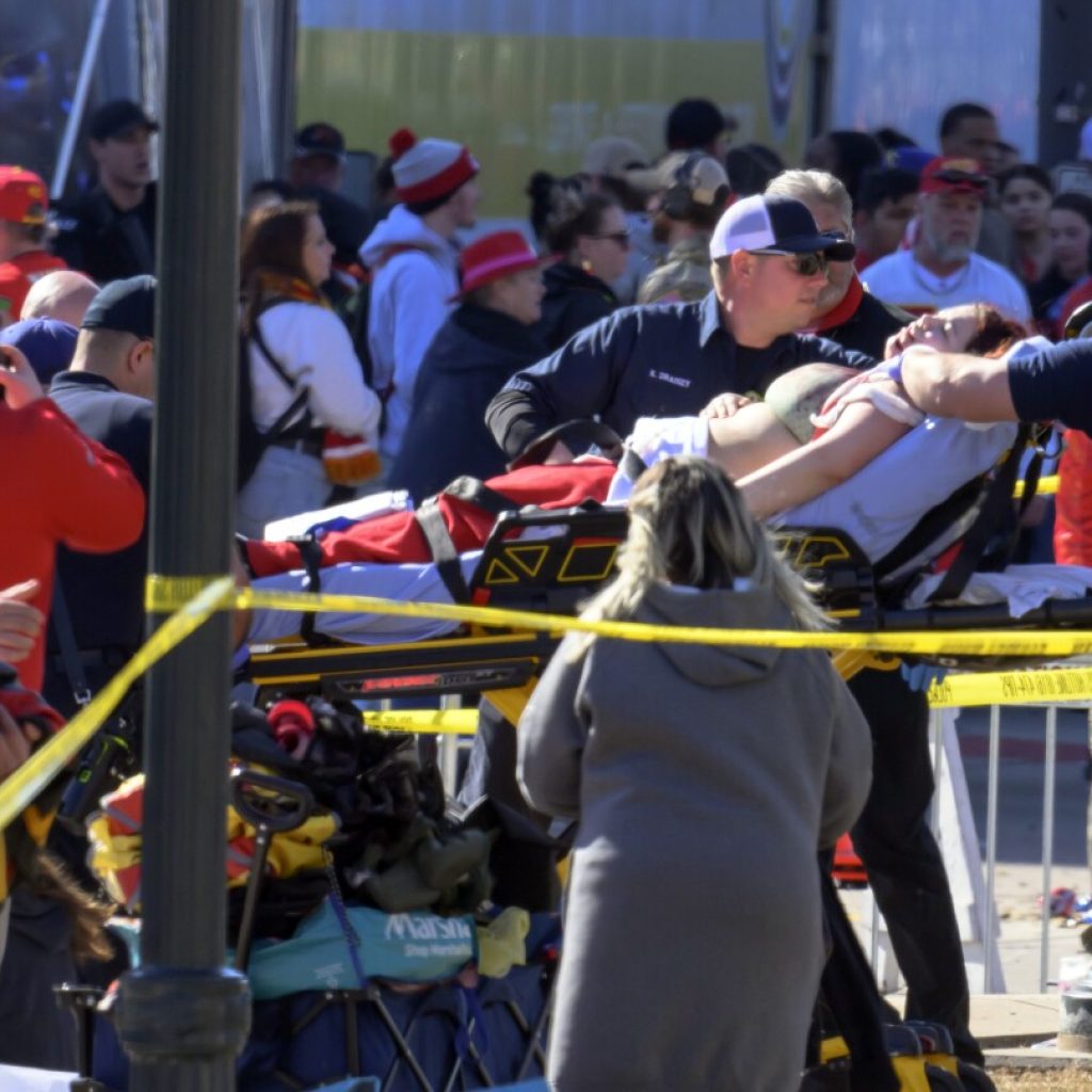 8 to 10 people injured after shooting near Chiefs parade, official says