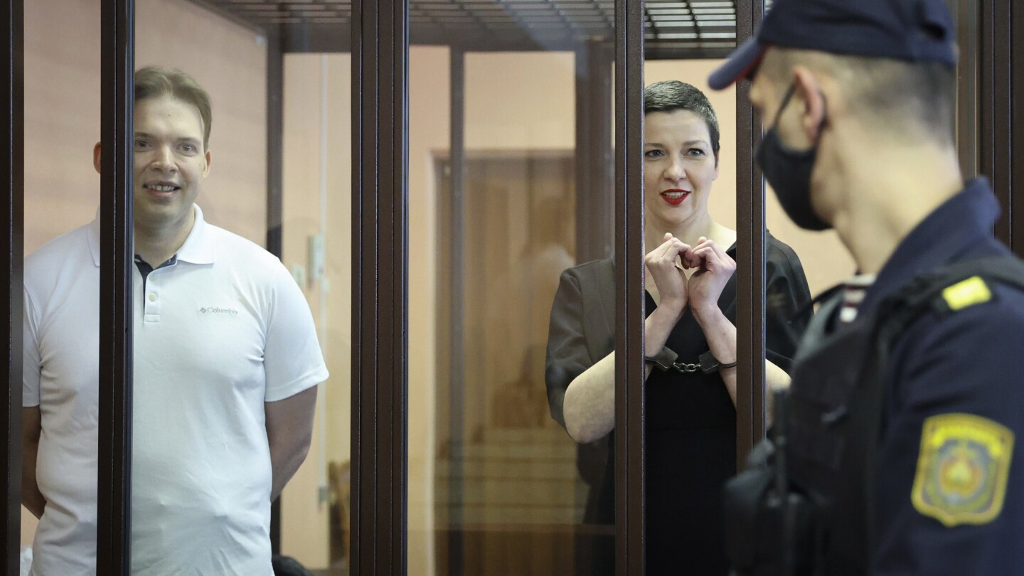 The family of imprisoned Belarusian opposition figure hasn’t heard from her for a year