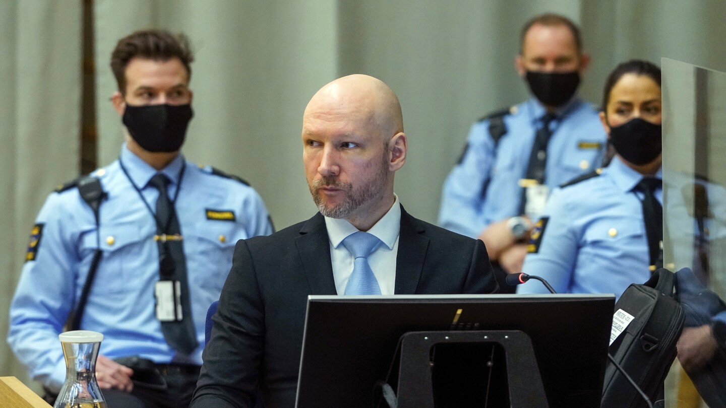 Norwegian mass killer loses second attempt to sue the state for an alleged breach of human rights