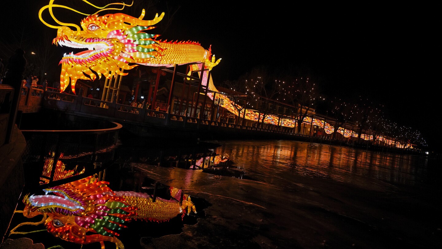 At start of Lunar Year of the Dragon, China seeks to assert its own interpretation of cultural icon