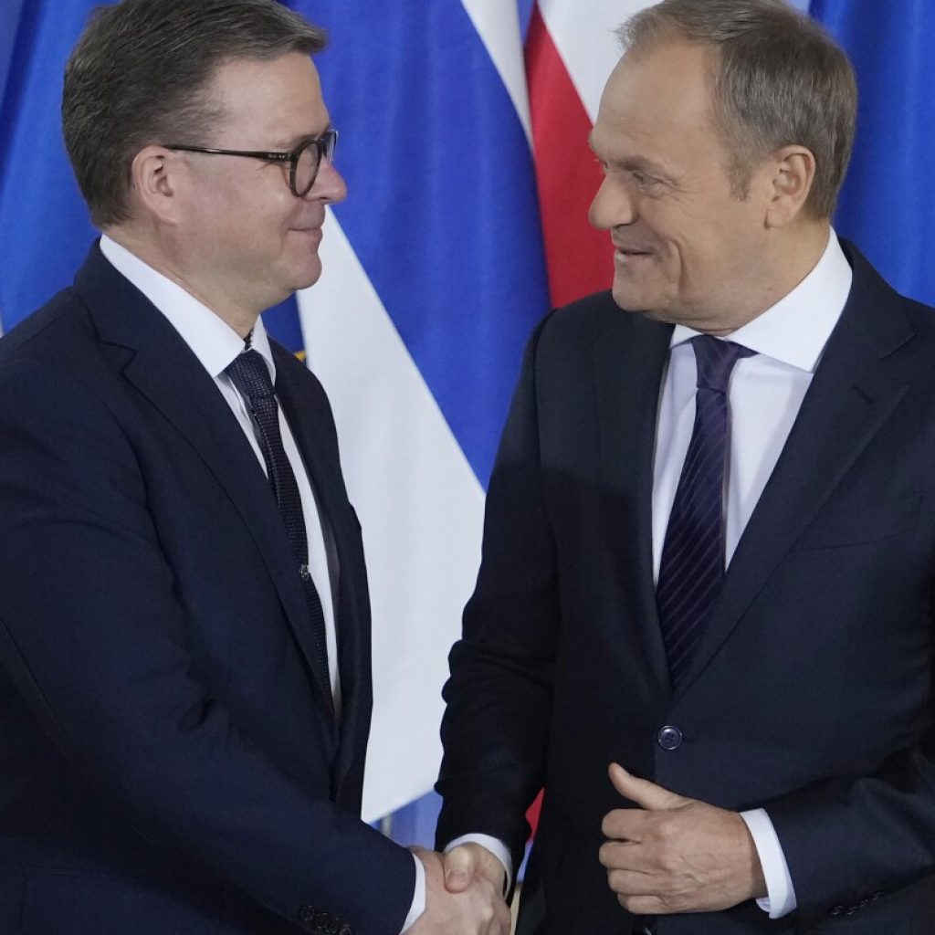 Polish prime minister says his country and Finland want changes on EU border policies on migration