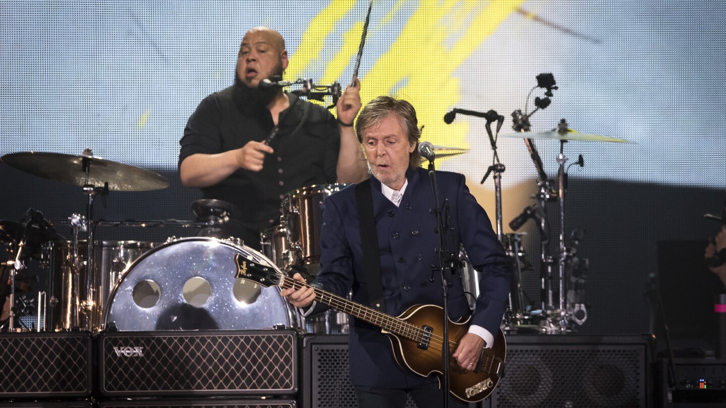 Got back! Paul McCartney’s stolen bass is found and returned to the Beatle after more than 50 years