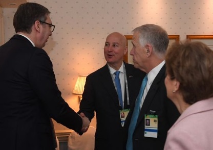 Vučić se u Minhenu sastao sa američkim senatorima