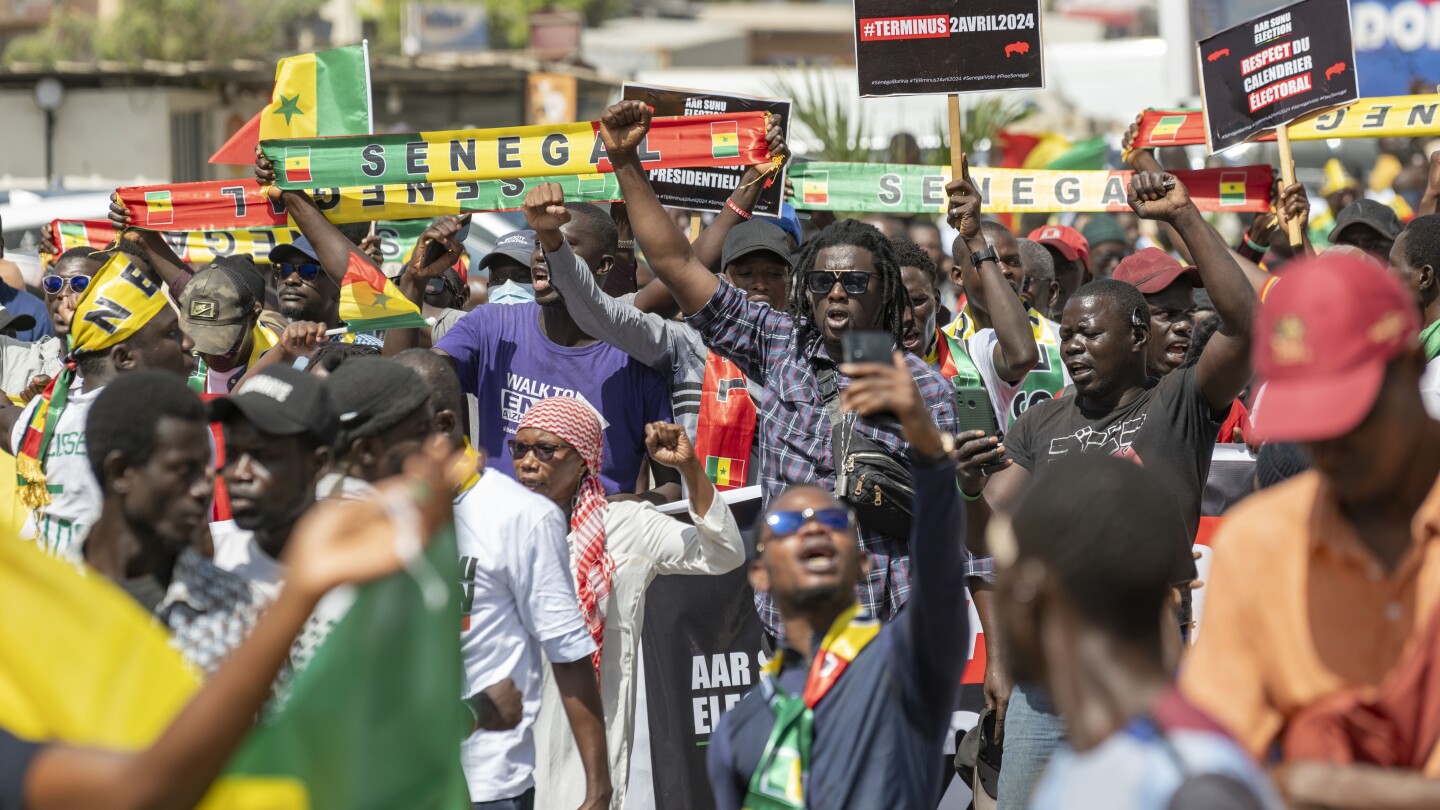 Protestors keep pressure on Senegal’s president to hold elections as soon as possible