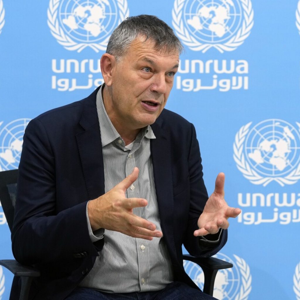 The head of the UN’s lead agency helping Palestinians accuses Israel of seeking to destroy it