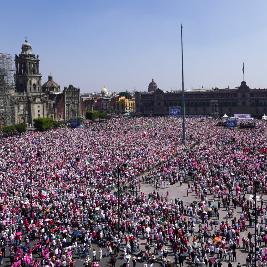 Thousands rail against Mexico’s president and ruling party in ‘march for democracy’