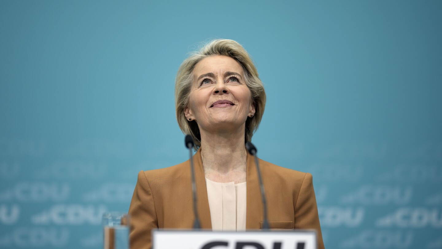 Ursula von der Leyen is seeking a second term as head of the EU’s powerful Commission