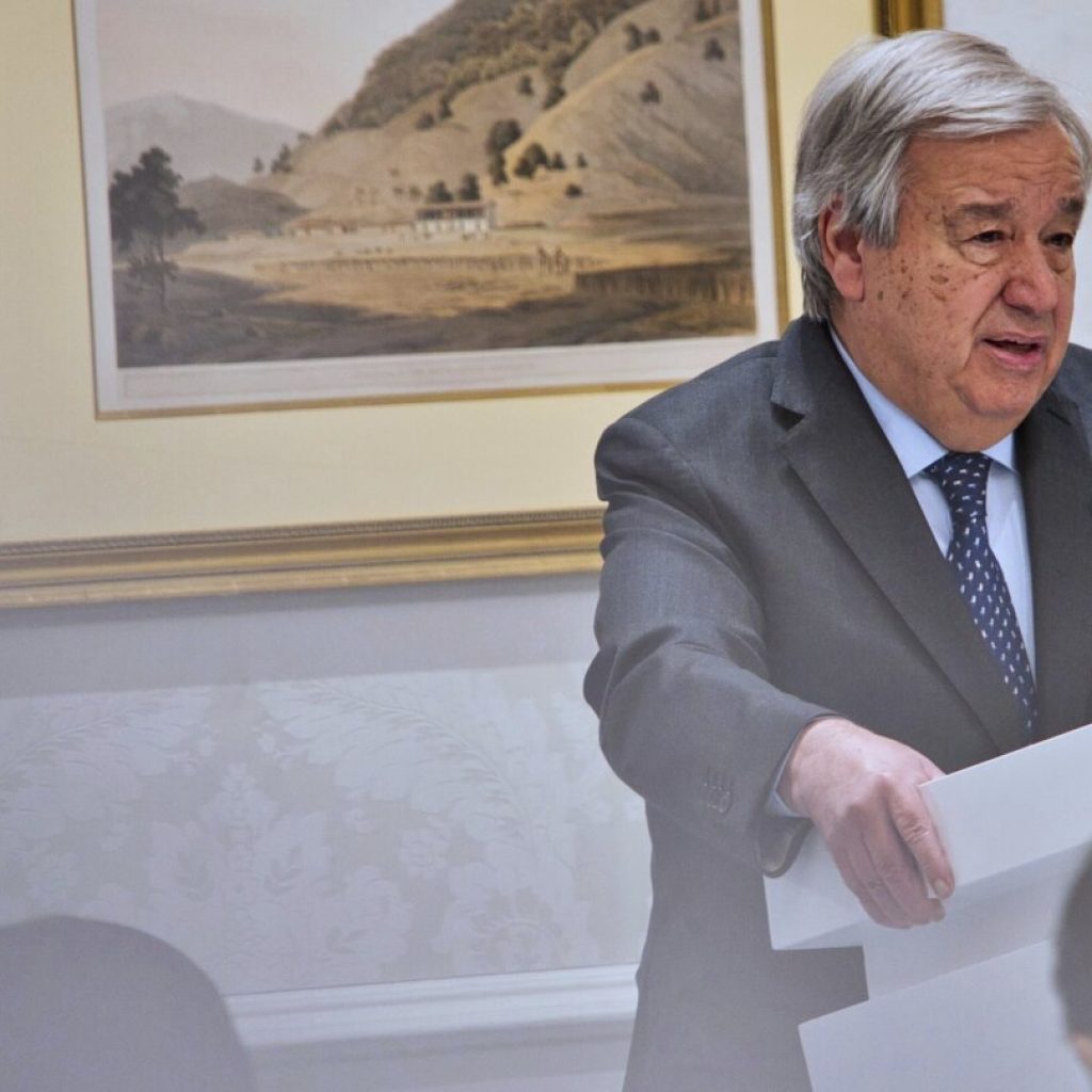 Taliban set unacceptable conditions for attending a UN meeting, says UN secretary-general