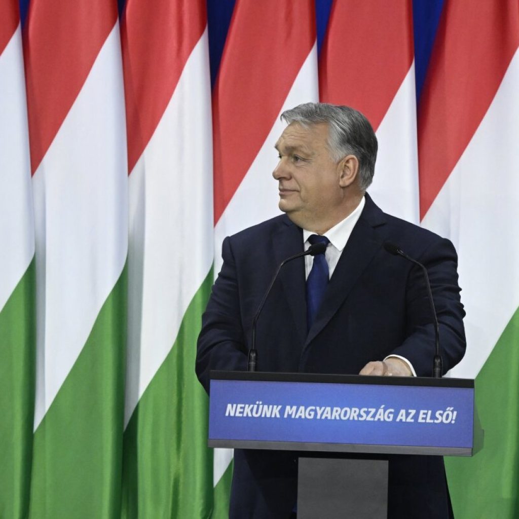 Hungary’s governing party says it’s ready to approve Sweden’s NATO accession on Monday