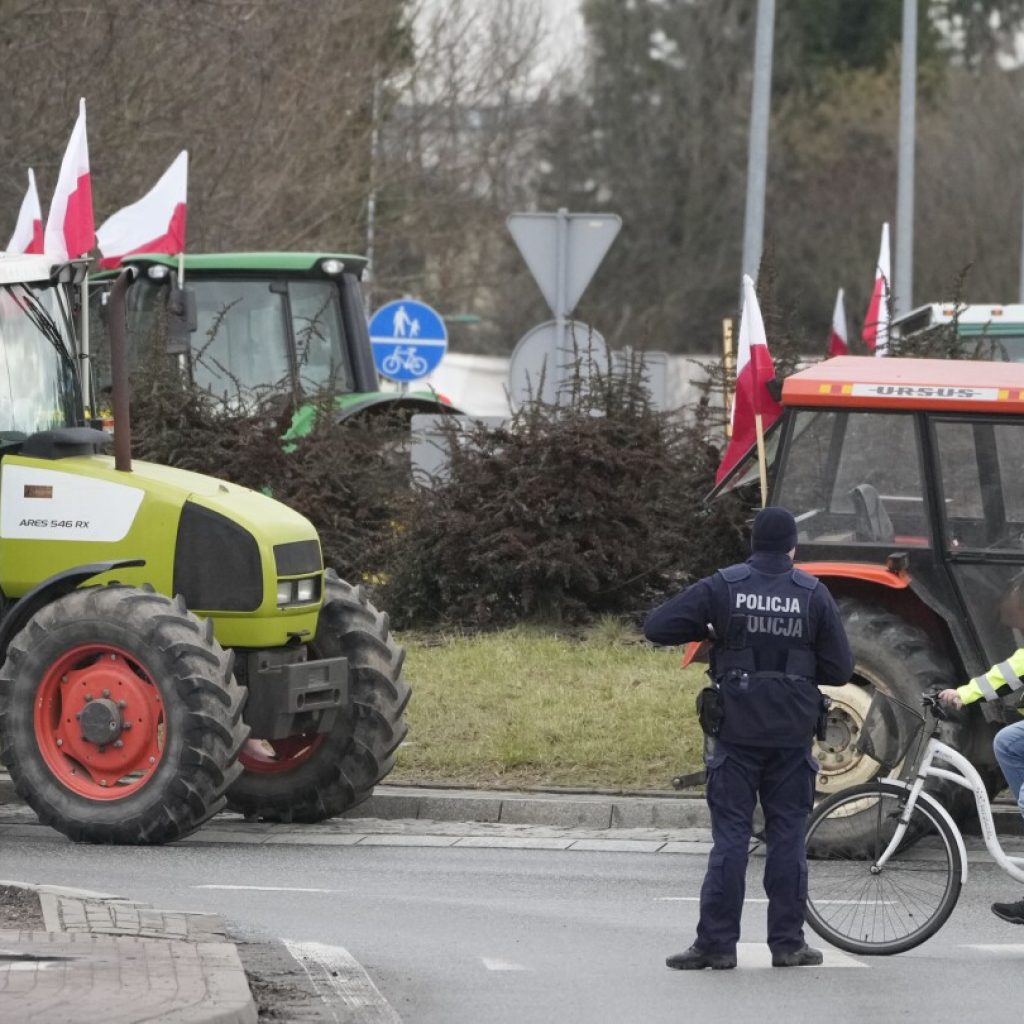 Polish farmers block Ukraine’s border as they intensify protests against non-EU imports