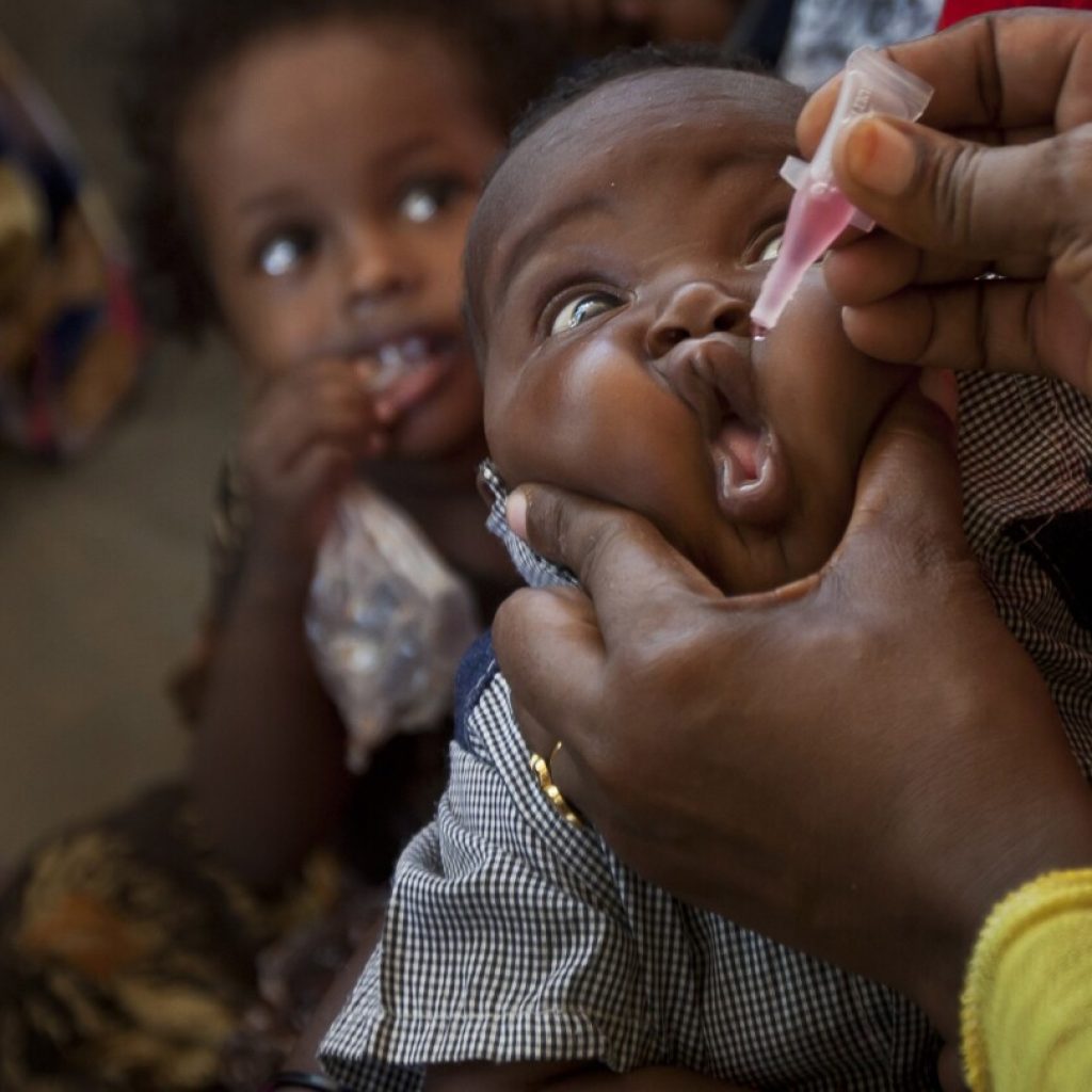 Zimbabwe starts an emergency polio vaccination drive after detecting cases caused by a rare mutation