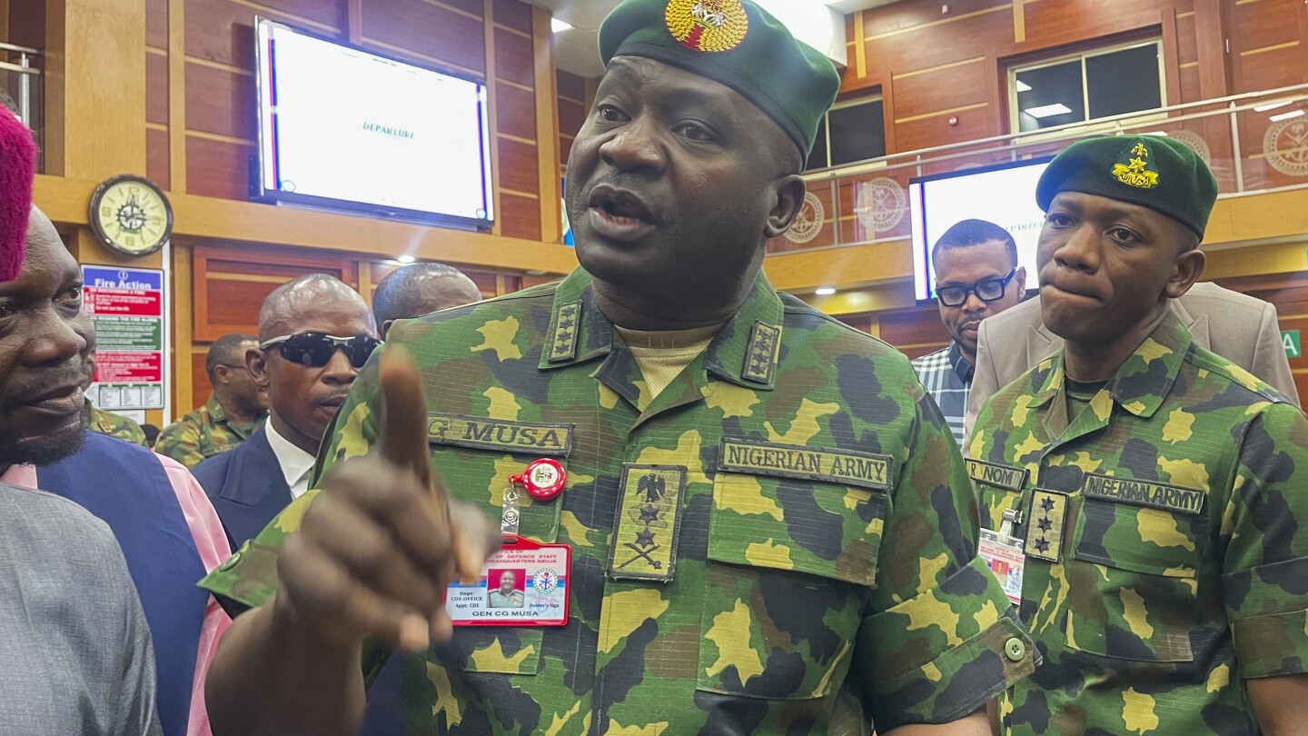 Nigeria’s defense chief accuses nations withholding arms sales over abuses of ‘double standards’