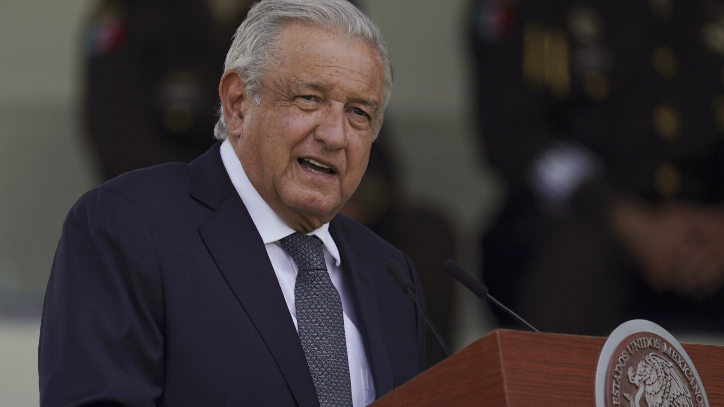 Mexico’s president says the army has taken over yet another civilian role: filling potholes