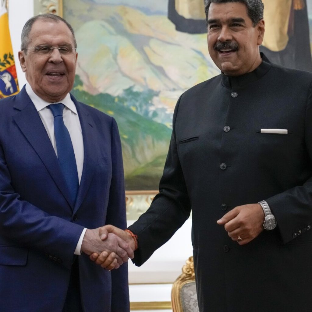 Russian foreign minister visits Caracas and reaffirms support of Venezuela’s Maduro