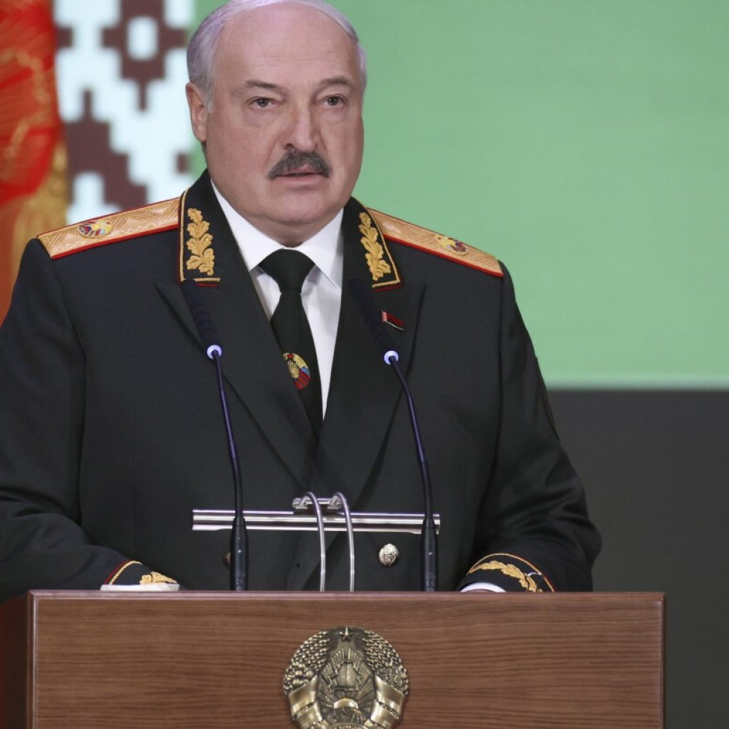 As Belarus votes in tightly controlled elections, its leader accuses the West of fueling unrest