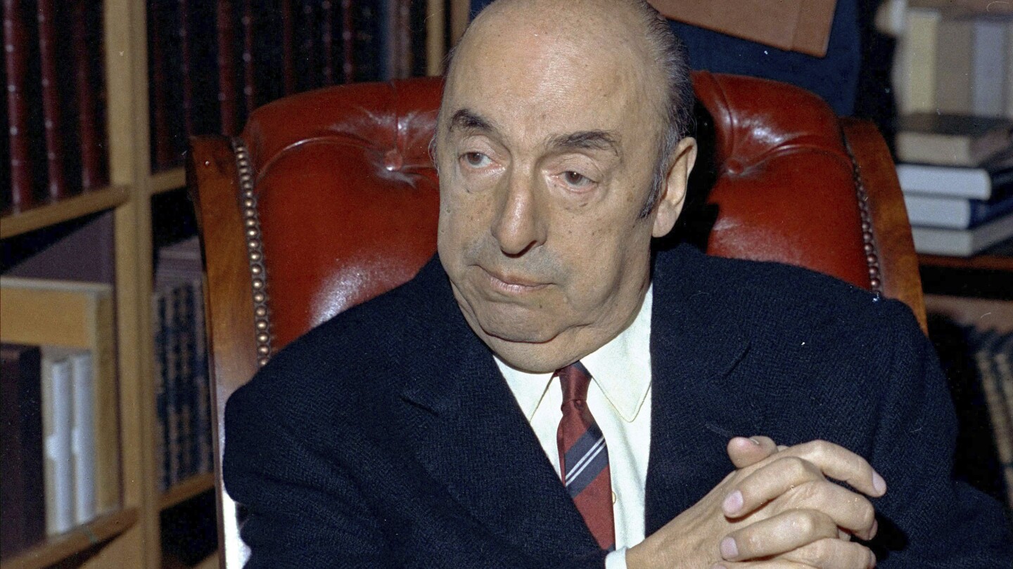 Chilean appeals court reopens the case of poet Pablo Neruda’s death more than 50 years ago