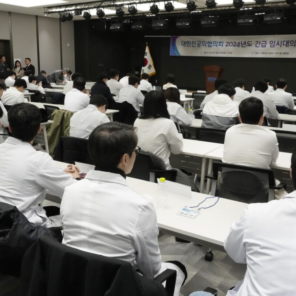 South Korea orders striking doctors to return to work as their walkouts burden hospital operations