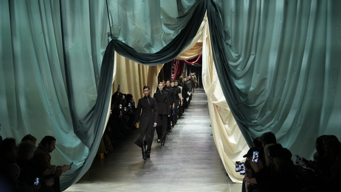 MILAN FASHION WEEK PHOTOS: Fendi and Marras envelop women in protective garb for next winter