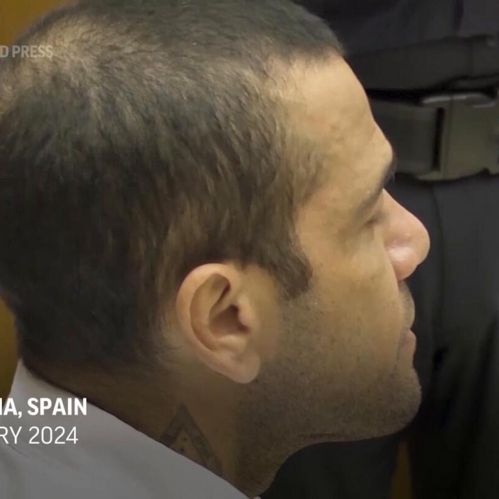 Soccer star Dani Alves found guilty of rape, sentenced to four and a half years in prison | AP News