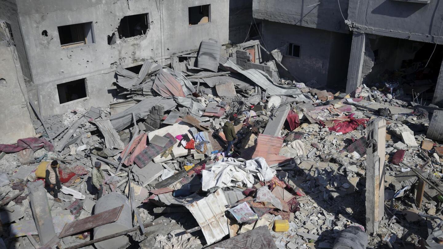 Scores of people killed by Israeli airstrikes in Gaza | AP News