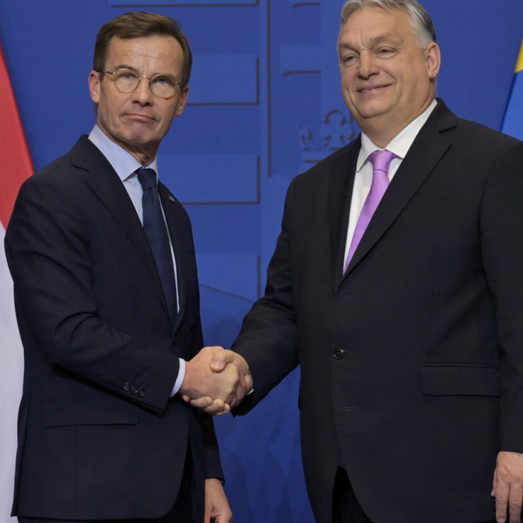 Hungary and Sweden agree on defense deal ahead of final vote on Sweden’s NATO accession