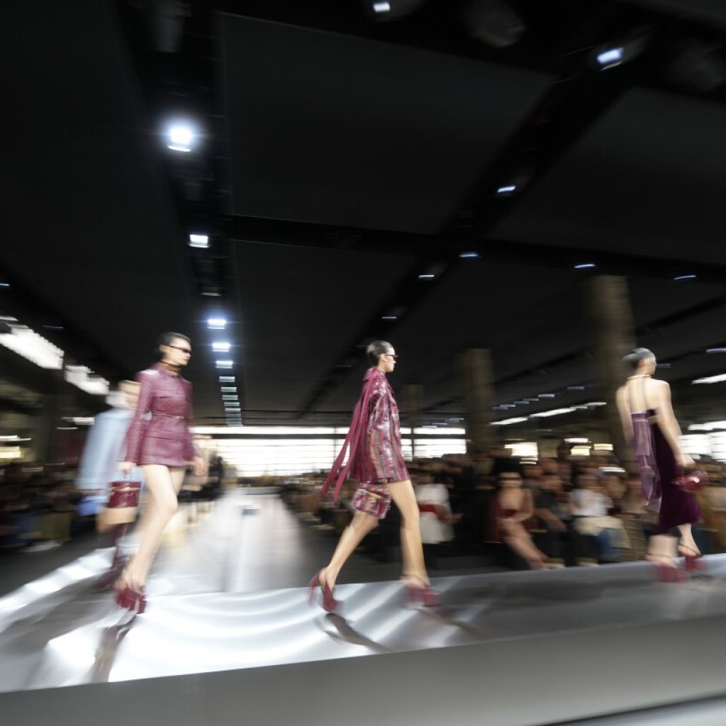 MILAN FASHION PHOTOS: Gucci sparkles as De Sarno hits stride