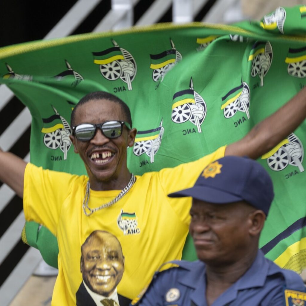 South Africa’s ANC launches election manifesto as president highlights party’s achievements