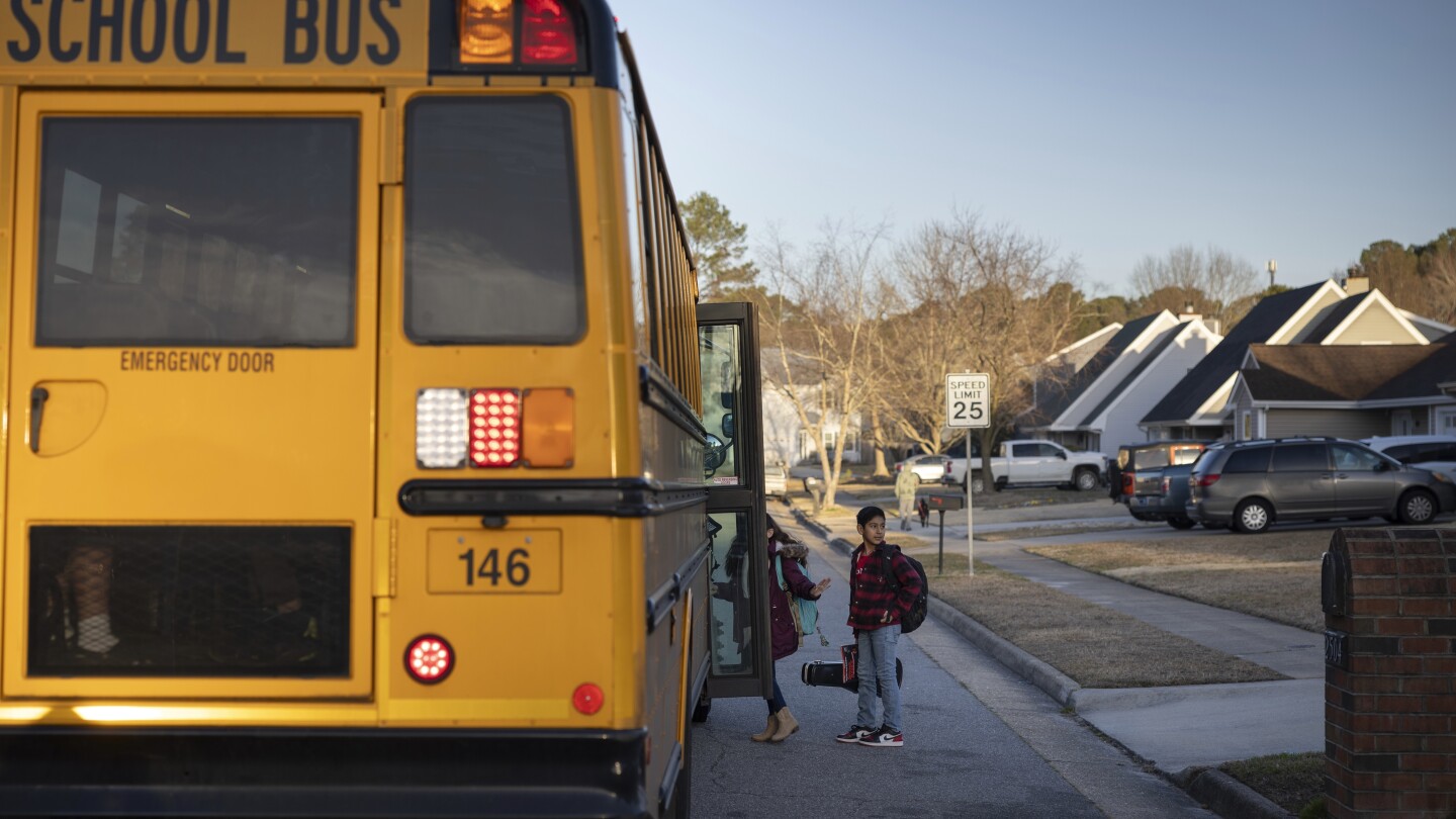 Tired of diesel fumes, these moms are pushing for electric school buses