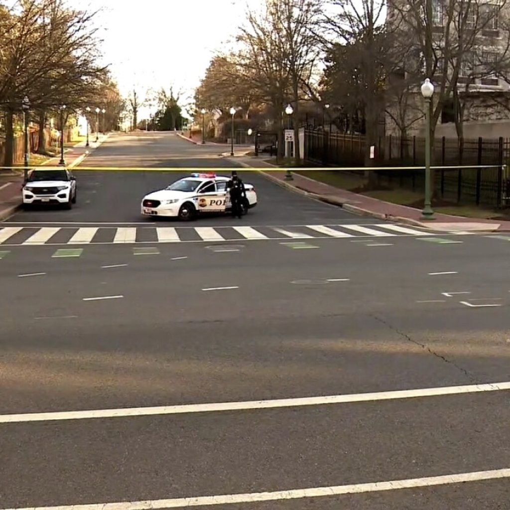 Air Force member in critical condition after setting himself on fire outside Israeli embassy in DC