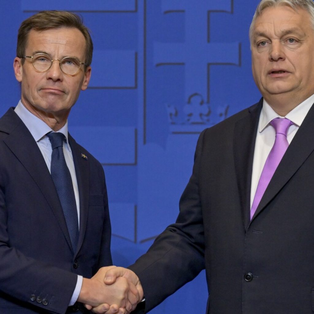 Hungary’s parliament set to ratify Sweden’s NATO accession in final step toward membership