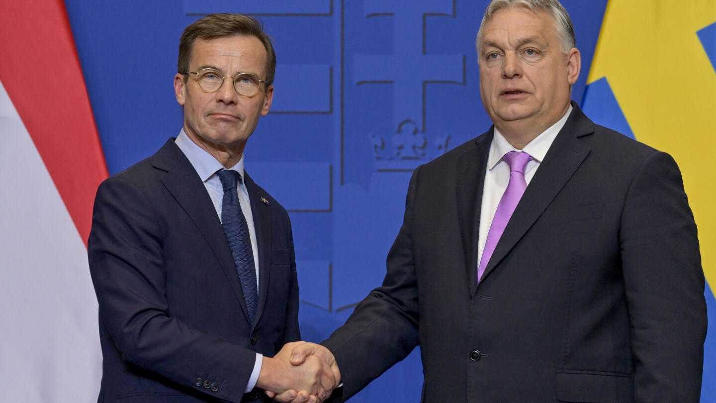 Hungary’s parliament set to ratify Sweden’s NATO accession in final step toward membership