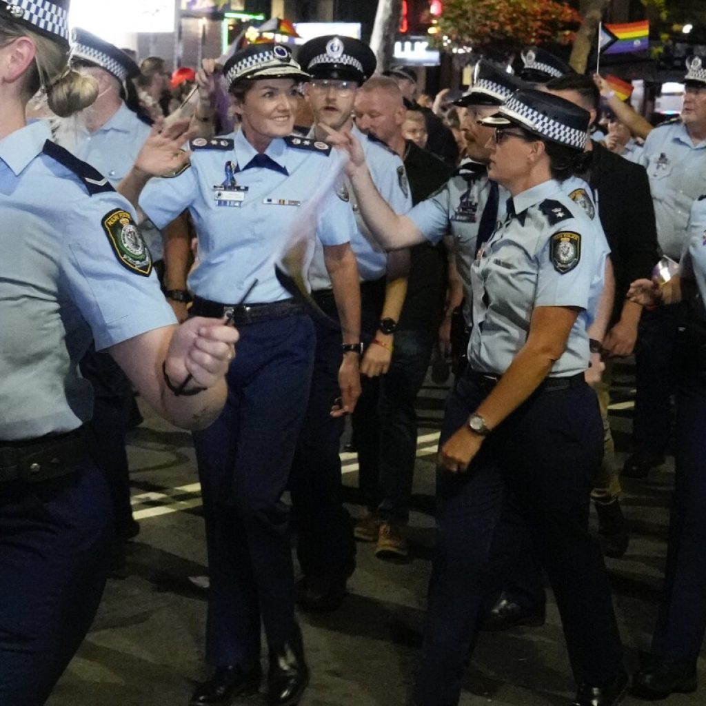 Sydney Gay and Lesbian Mardi Gras organizers ask police not to march at the annual parade