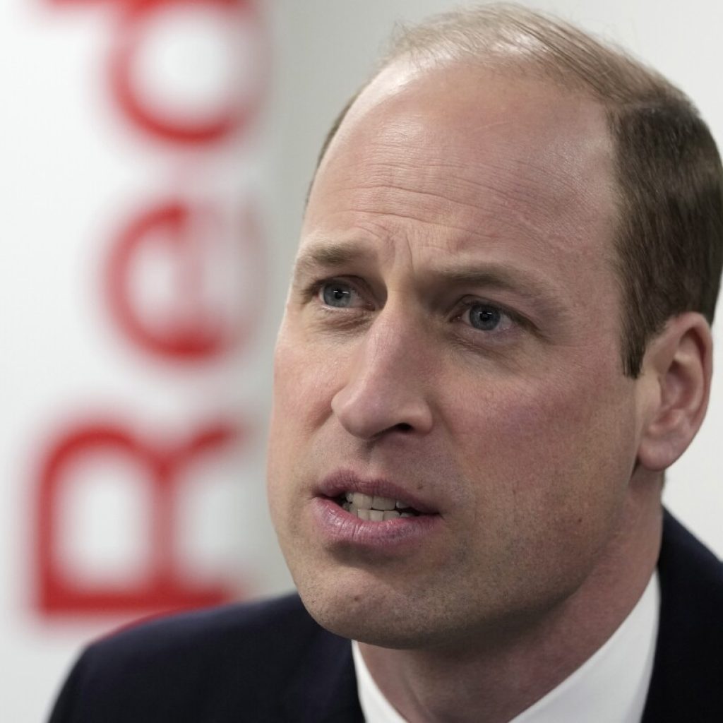 UK’s Prince William pulls out of memorial service for his godfather because of ‘personal matter’