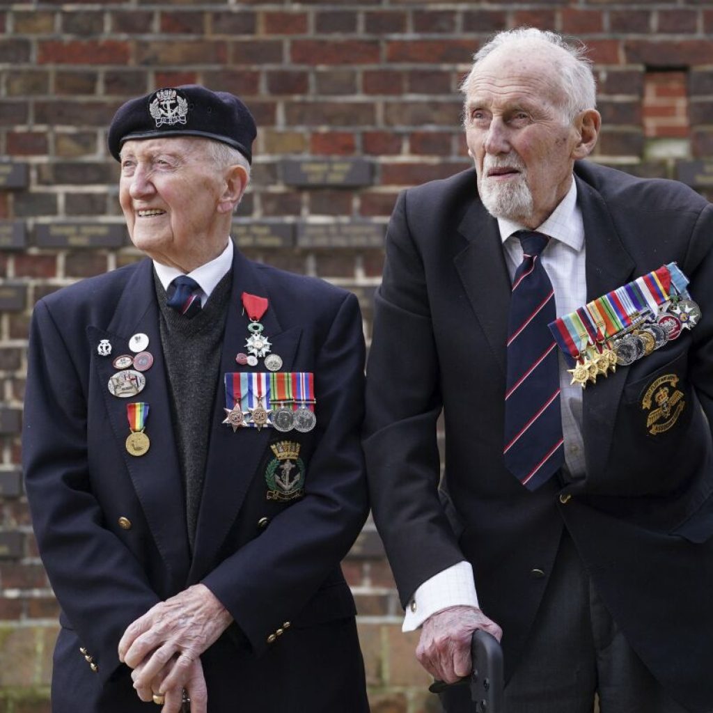 D-Day vets in Britain honor comrades as 13 names are added to a memorial