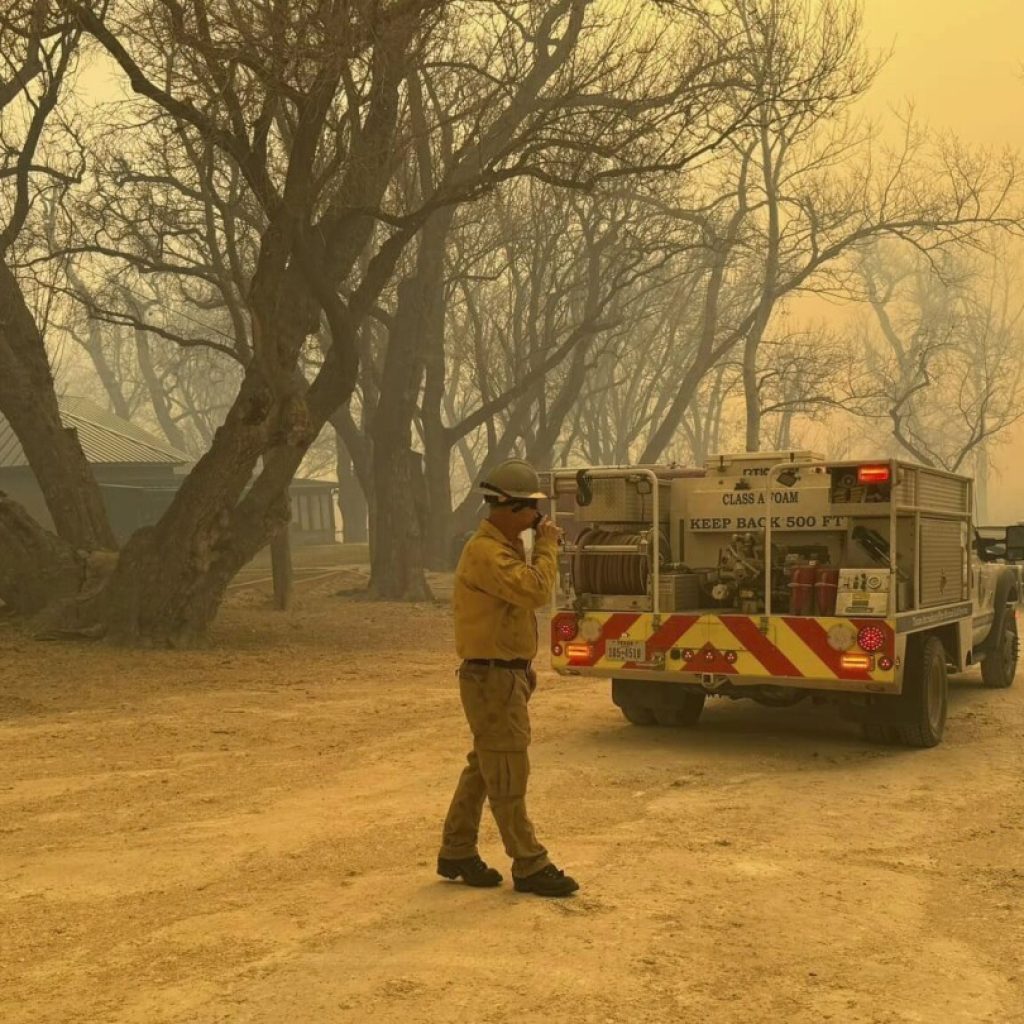 Texas nuclear weapons facility pauses operations as wildfires spread through rural Panhandle