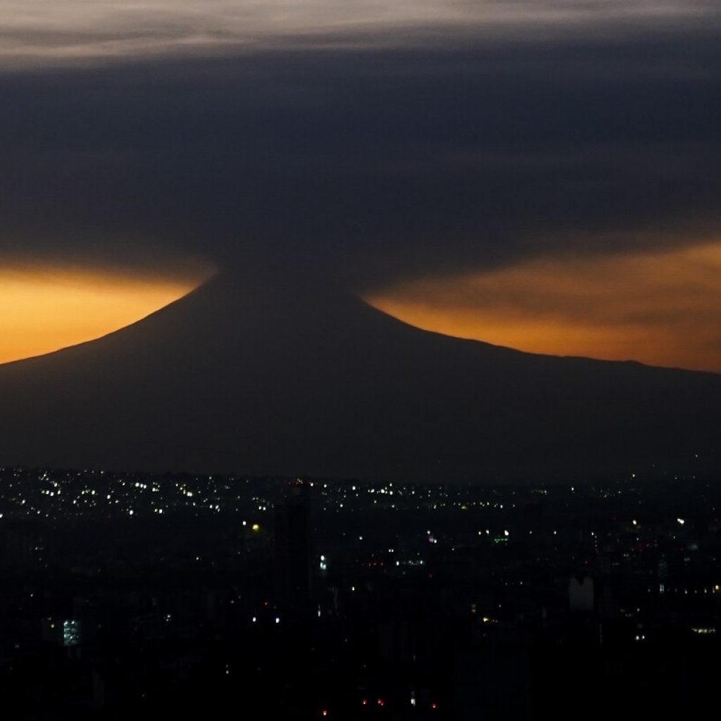 Mexico’s Popocatépetl volcano erupts 13 times in past day, prompting airport delays