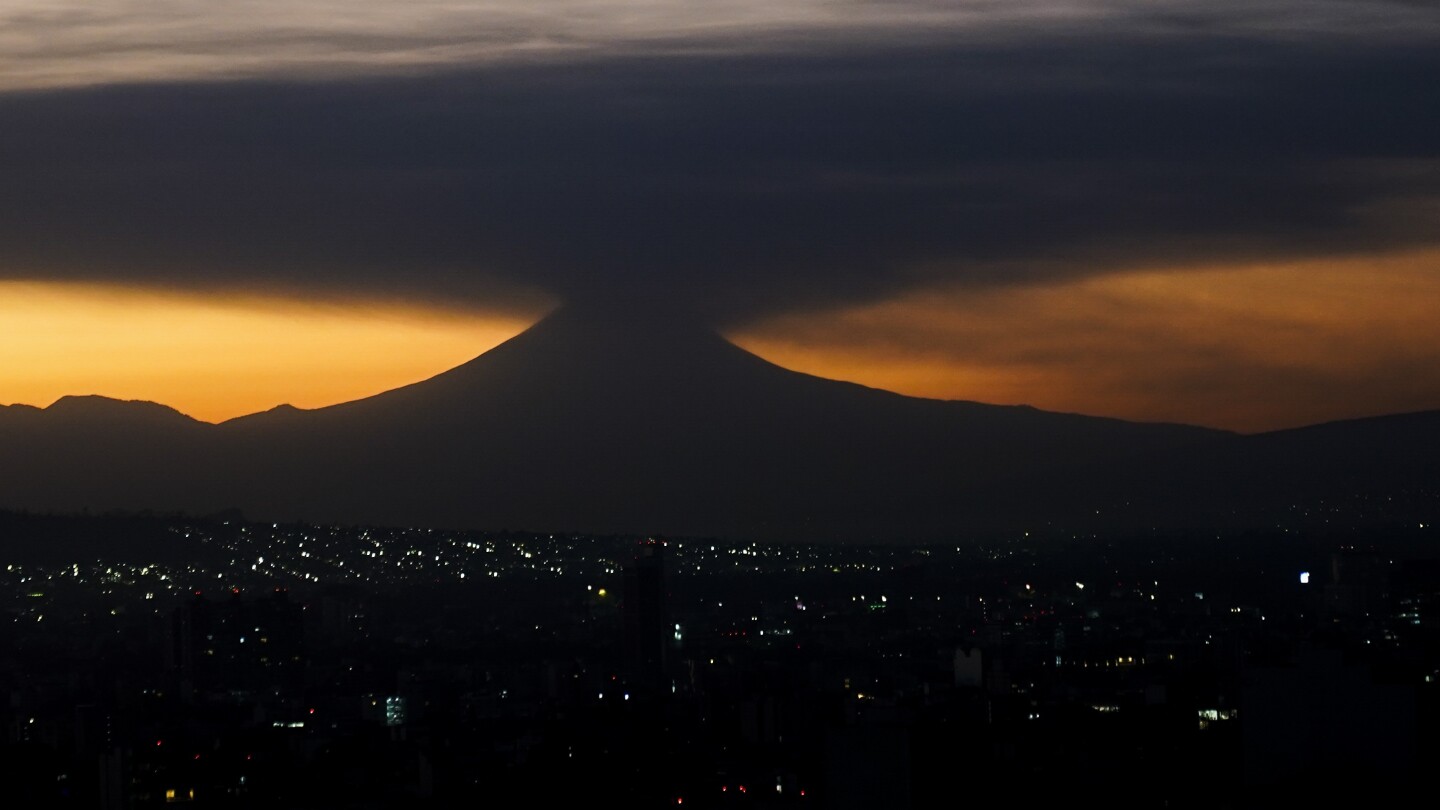 Mexico’s Popocatépetl volcano erupts 13 times in past day, prompting airport delays