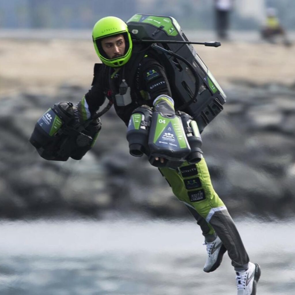 In Dubai, jet suit racers go for gold | AP News