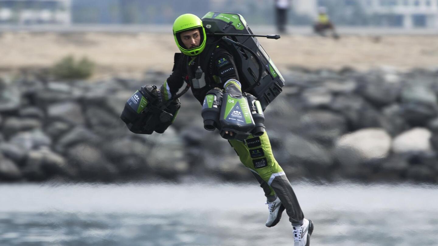 In Dubai, jet suit racers go for gold | AP News