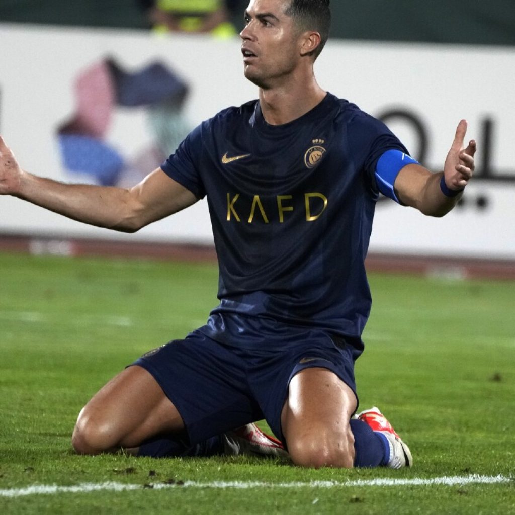 Cristiano Ronaldo suspended for one match over alleged offensive gesture in Saudi league game