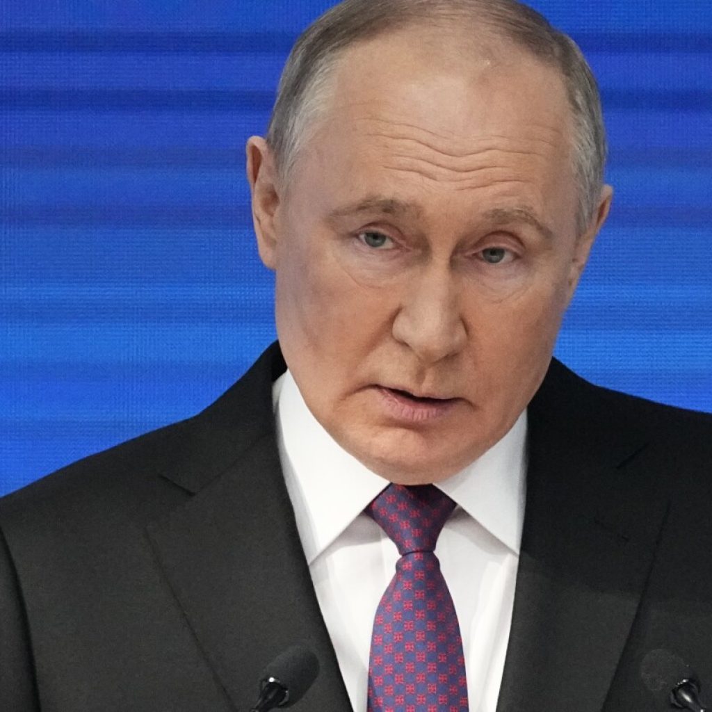 Putin warns that sending Western troops to Ukraine risks a global nuclear conflict