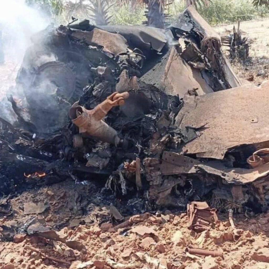 Myanmar’s military blames technical fault for crash of fighter jet on training flight