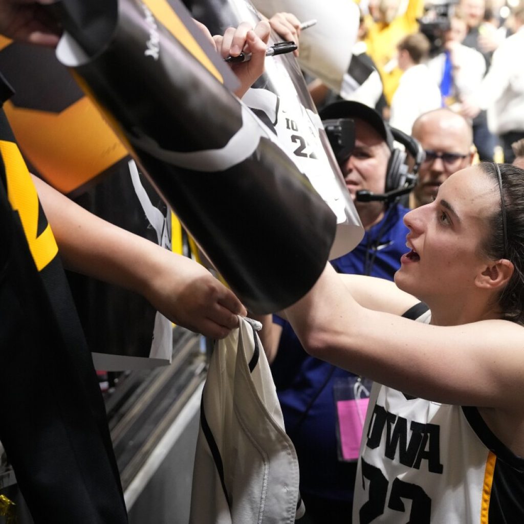 Iowa star Caitlin Clark declares for WNBA draft, will skip final season of college eligibility